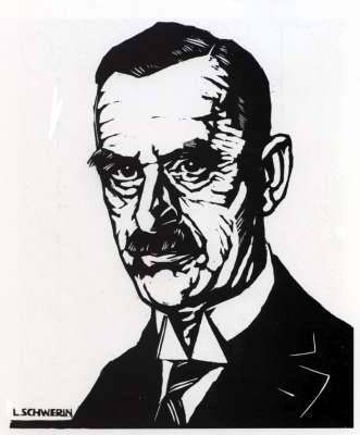 Portrait of Thomas Mann